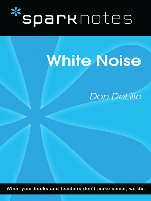 Title details for White Noise (SparkNotes Literature Guide) by SparkNotes - Wait list